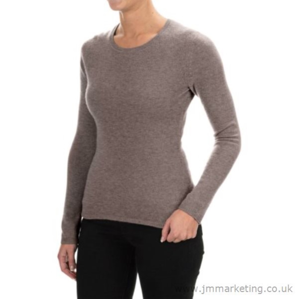 Adrienne Vittadini Cashmere Crewneck Sweater